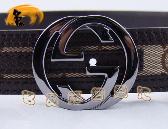 114874 Gucci最新款 時尚休閑男士皮帶 Gucci皮帶 Gucci腰帶 G花配高檔牛皮