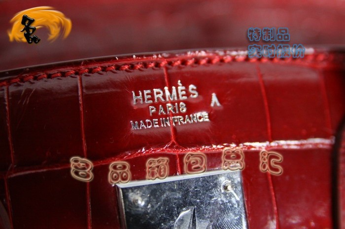 3845 Hermes Birkin 鉑金包 Hermes 女包 真鱷魚皮 手提包 紅色 訂制品 實時報價