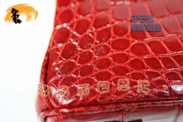 3845 Hermes Birkin 鉑金包 Hermes 女包 真鱷魚皮 手提包 紅色 訂制品 實時報價