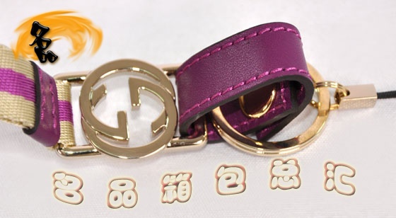 115278 Gucci手機鏈 Gucci最新款 一比一品質手機掛飾 Gucci飾品 米白配紫色