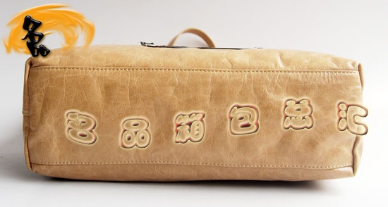 29165 Prada最新款 普拉達牛皮女士卡通單肩包 Prada手提包 一比一品質 米黃色