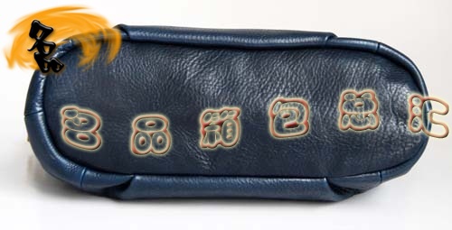 80057 原版一比一品質(zhì) Prada最新款牛皮時(shí)尚女士手提包 Prada斜挎包 女包 深藍(lán)色