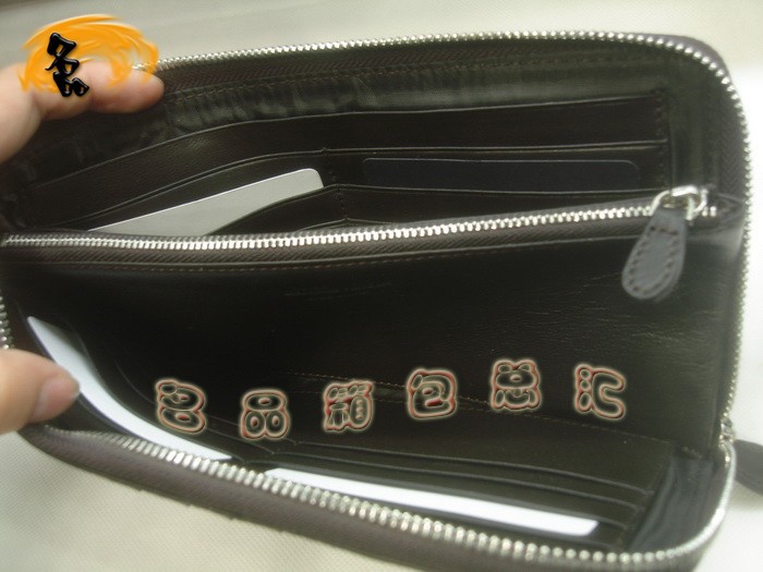 08667 Bottega Veneta羊皮手工編織錢包 BV女包 Bottega Veneta長款錢包 啡色