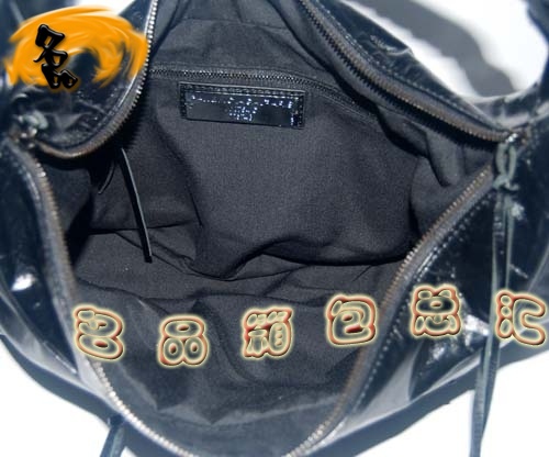 084608 Balenciaga單肩包 巴黎世家經典時尚休閑女包 Balenciaga手提包 黑色