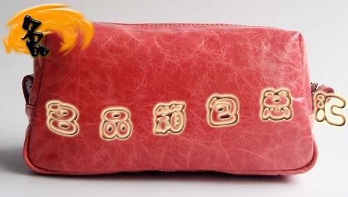 084611 Balenciaga手拿包 進口牛皮時尚女士手包 巴黎世家女包 手抓包 粉紅色