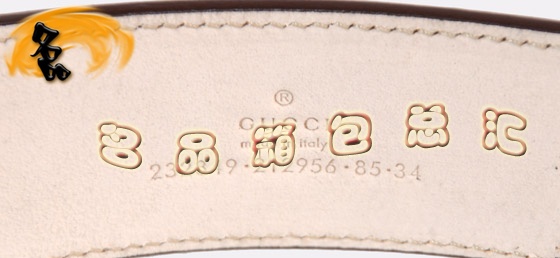 232849 Gucci腰帶 Gucci最新款 古奇男款皮帶 古奇時尚休閑男士皮帶 灰色