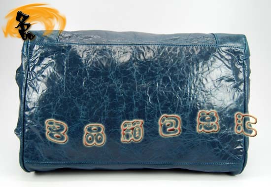 08471 Balenciaga女包 手提包 巴黎世家手提包 進口羊皮 尚休閑女包 寶藍色