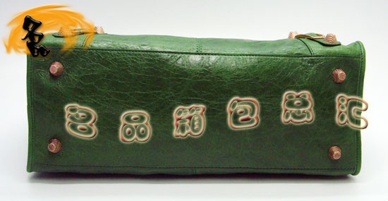 084324B Balenciaga女包 手提包 巴黎世家手提包 進口羊皮時尚休閑女包 綠色