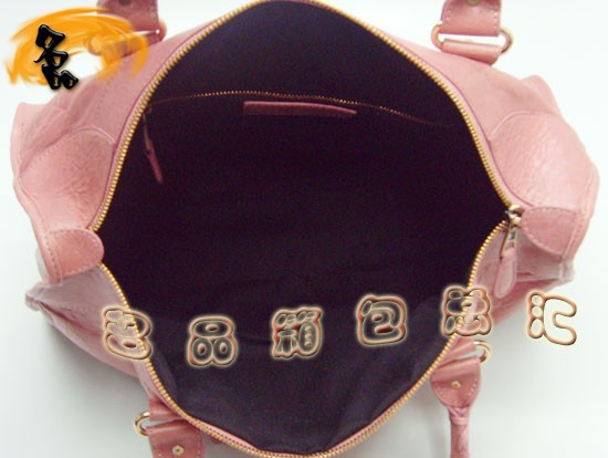 084324B Balenciaga女包 手提包 巴黎世家手提包 進(jìn)口羊皮時(shí)尚休閑女包 粉紅色