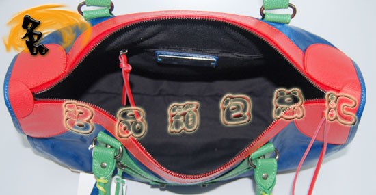 084324 Balenciaga機(jī)車包 巴黎世家單肩包 進(jìn)口牛皮經(jīng)典時(shí)尚女包 深藍(lán)色