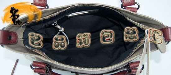 084331 Balenciaga女包 巴黎世家手提包 進口牛皮時尚休閑女包 淺灰色