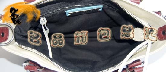 084331 Balenciaga手提包 巴黎世家女包 進口牛皮經典時尚女包 藍杏駝色