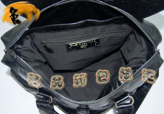084668 Balenciaga手提包 巴黎世家單肩包 進口牛皮經典時尚女包 黑色