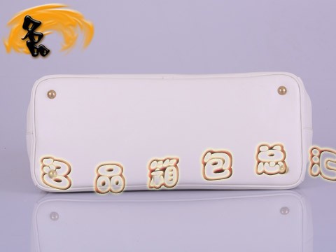 BN1786 普拉達最新款 Prada手提包 OL職業風格女士公文包 Prada女包 白色