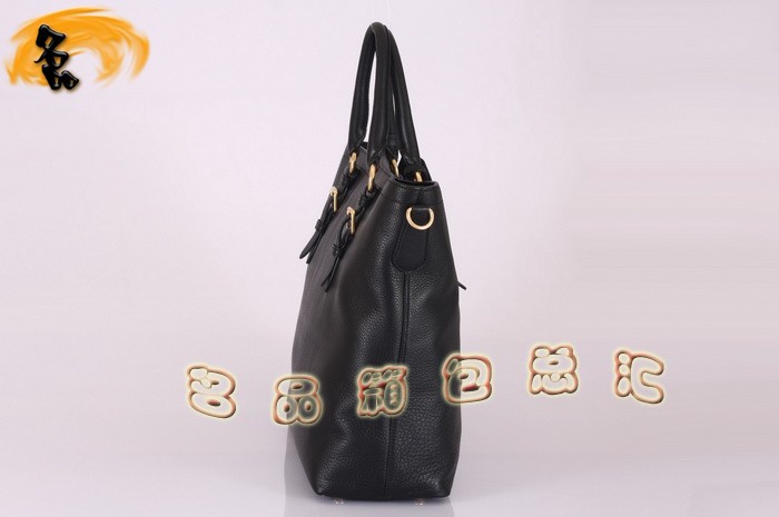 BN1795 普拉達最新款牛皮女士手提包 Prada時尚休閑女包 Prada斜挎包 黑色