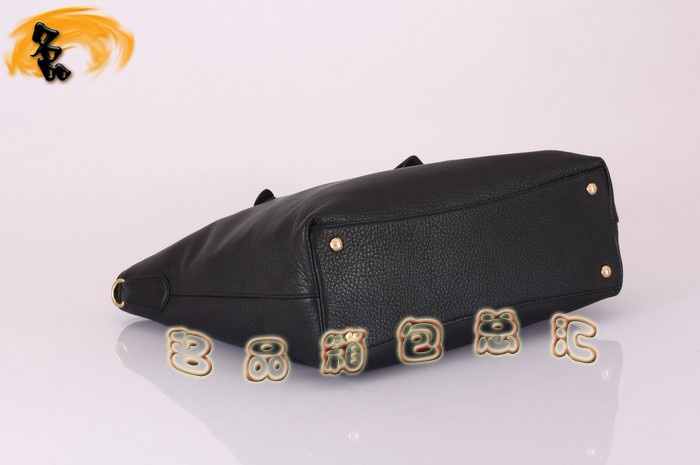 BN1795 普拉達最新款牛皮女士手提包 Prada時尚休閑女包 Prada斜挎包 黑色