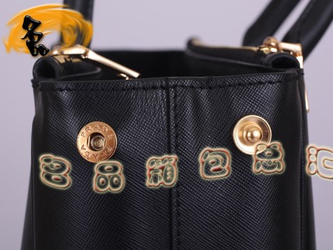 BN1786 普拉達最新款 Prada手提包 OL職業風格女士公文包 Prada女包 黑色