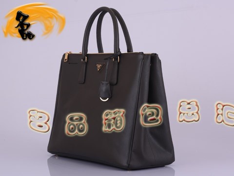 BN1802 普拉達手提包 進口牛皮女包 Prada手提包 原版一比一品質(zhì) 啡色