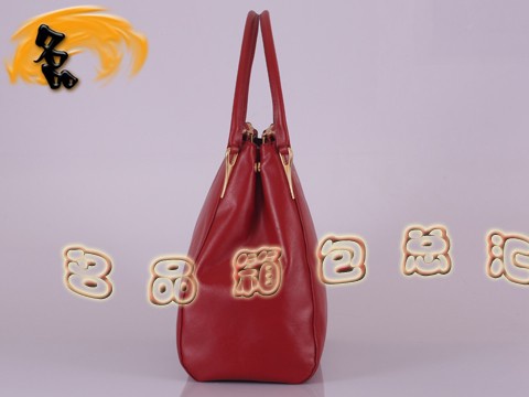 BR4401 Prada包 普拉達手提包 新款時尚女士休閑包 進口頭層牛皮女包 紅色