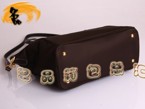 BR4664 Prada單肩包 新款女士休閑包 普拉達斜挎包 進口頭層牛皮女包 咖啡色