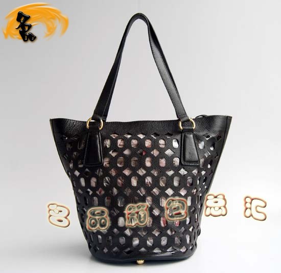 1026 Prada女包 Prada時尚休閑女士單肩包 最新款女包 原版一比一品質(zhì) 深啡色