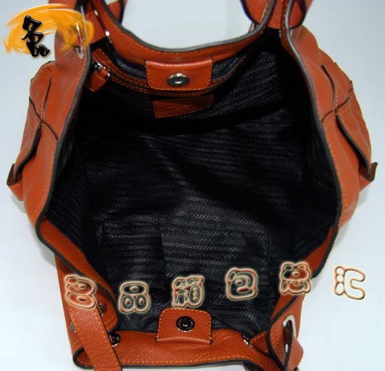 7947C Prada女包 Prada時尚休閑女士單肩包 最新款女包 普拉達包 深駝色