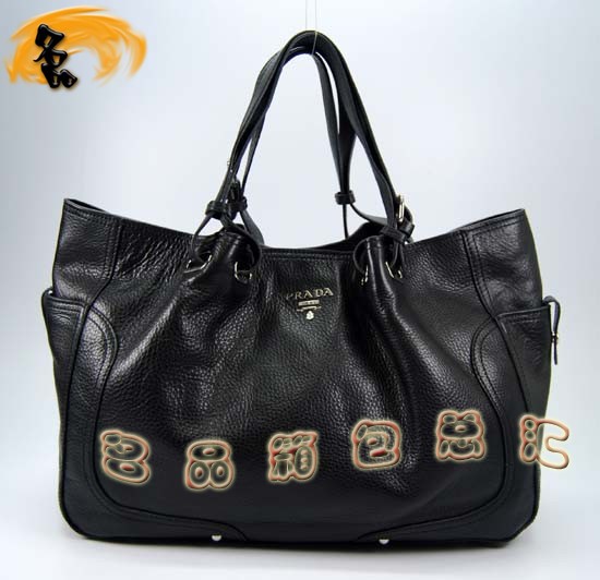7947 Prada女包 普拉達包 Prada時尚休閑女士單肩包 最新款女包 黑色