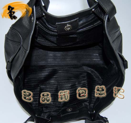 7947 Prada女包 普拉達包 Prada時尚休閑女士單肩包 最新款女包 黑色