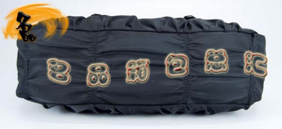 29211 Prada女包 Prada時尚休閑女士斜挎包 普拉達手提包 最新款女包 黑色