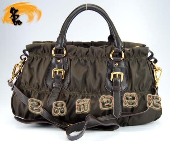 29211 最新款女包 Prada女包 Prada時尚休閑女士斜挎包 普拉達(dá)手提包 咖啡色