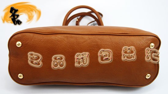 80300 Prada手提包 普拉達單肩包 Prada時尚休閑包 最新款女包 土黃色