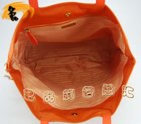 89277 Prada女包 普拉達手提包 Prada時尚休閑女包 最新款單肩包 橙色