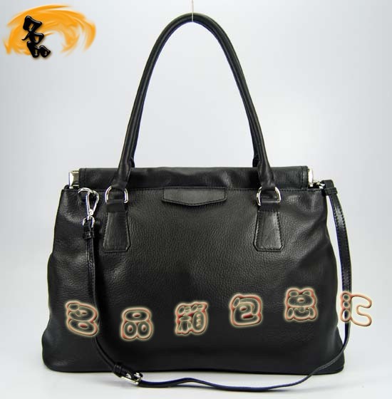 80069 Prada單肩包 普拉達(dá)斜挎包 Prada時(shí)尚休閑包 最新款女包 黑色