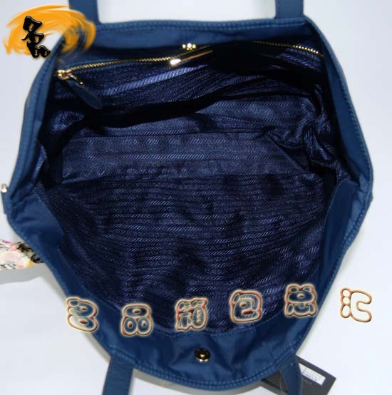 89277 Prada女包 普拉達(dá)手提包 Prada休閑女包 最新款單肩包 購(gòu)物袋 藍(lán)色