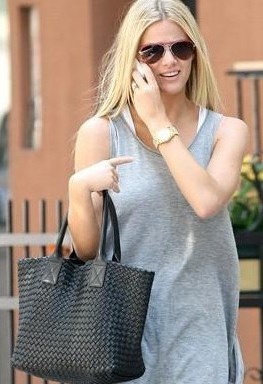 78919 BOTTEGA VENETA最新款女士休閑包 寶緹嘉手提包 BV女包 羊皮編織 黑色