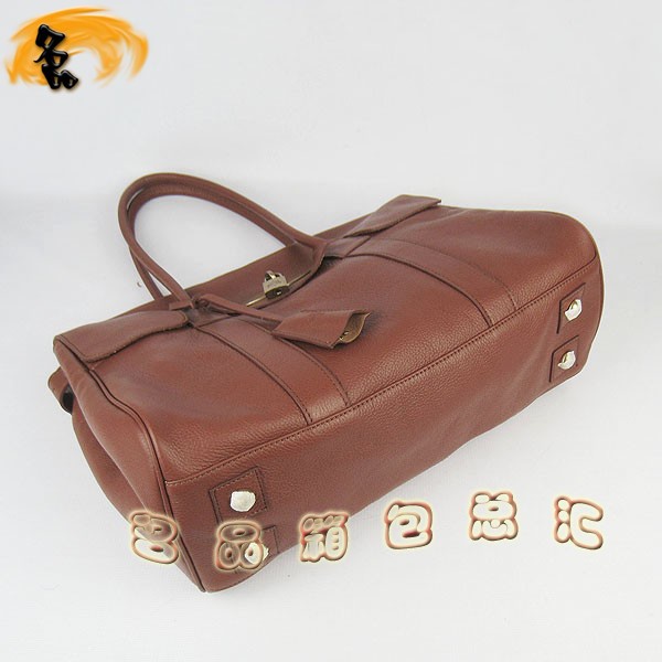 7803 Mulberry單肩包 瑪百莉 Mulberry新款時尚女包 深駝色