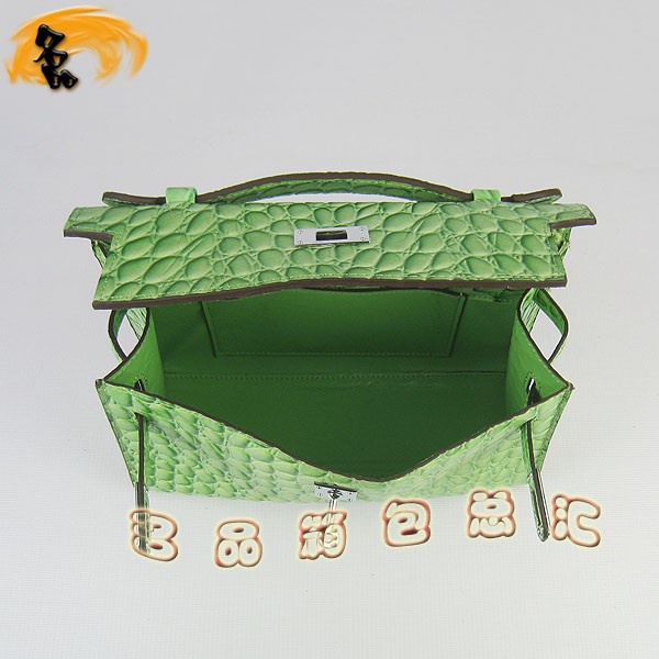 H008 最新款Hermes女包 手提包 愛馬仕晚宴包 Hermes Kelly Bag 凱莉包 石頭紋 綠色