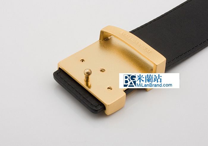 9638 LV皮帶 男款全皮皮帶 LV男士皮帶 時尚男士LV腰帶 牛皮 黑色金扣