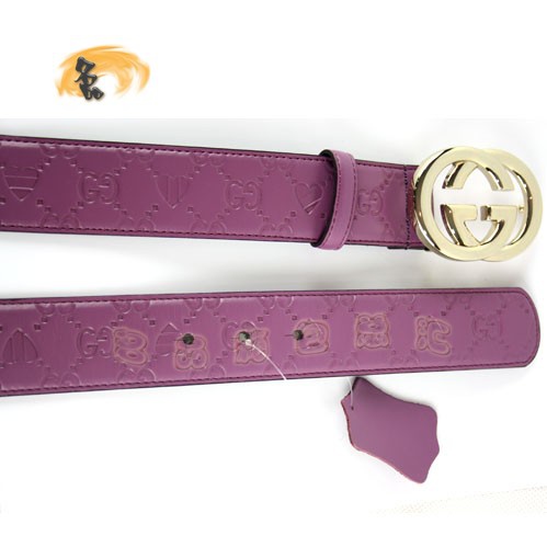 170854 Gucci皮帶 Gucci腰帶 Gucci經典款時尚女士皮帶 古奇牛皮女士皮帶 黑色、啡色、紫色