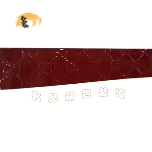 162932 Gucci皮帶 Gucci漆皮女士皮帶 古奇皮帶 牛皮 Gucci女士皮帶 腰帶 紅色