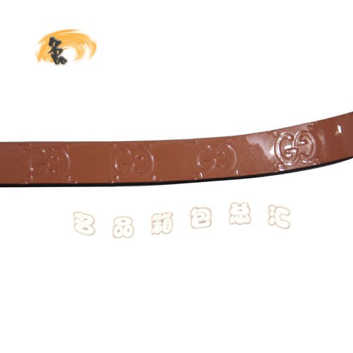 N013 古奇皮帶 Gucci皮帶 Gucci漆皮時尚女士皮帶 牛皮Gucci腰帶 粉紅色