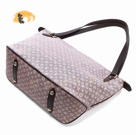 M40572 LV最新款 經典LV小花布女士單肩包 LV帆布包 LV Ballade女包 粉紅色