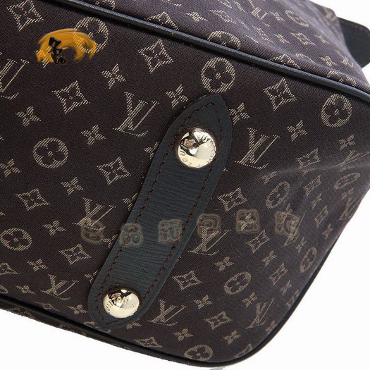 M40573 LV最新款 經(jīng)典LV小花布女士單肩包 LV帆布包 LV Ballade女包 咖啡色