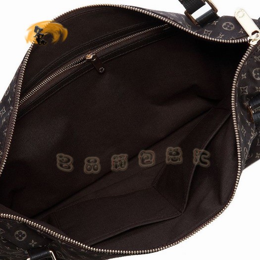 M40573 LV最新款 經(jīng)典LV小花布女士單肩包 LV帆布包 LV Ballade女包 咖啡色