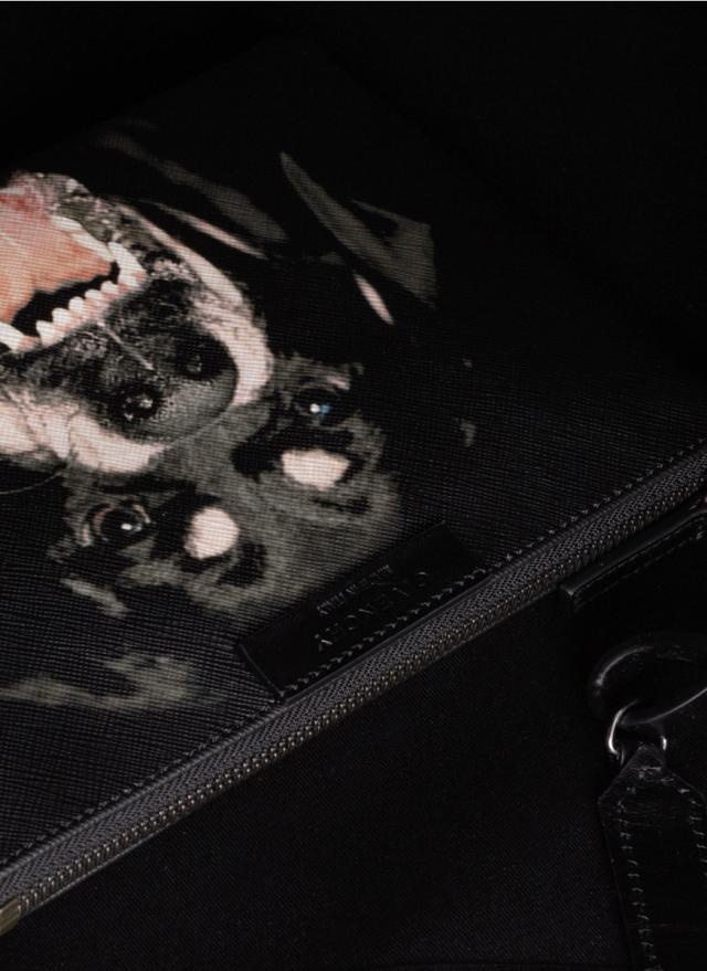 2012限量款 Givenchy 紀梵希羅威納惡犬狗頭包 單肩包 配化妝包 紀梵希狗頭包