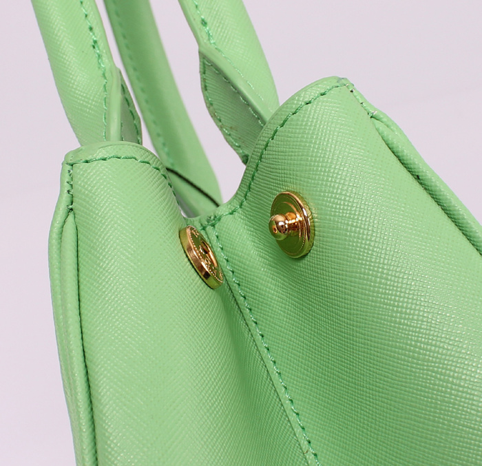 PRADA普拉達新款女包 2245草綠蝴蝶結小號