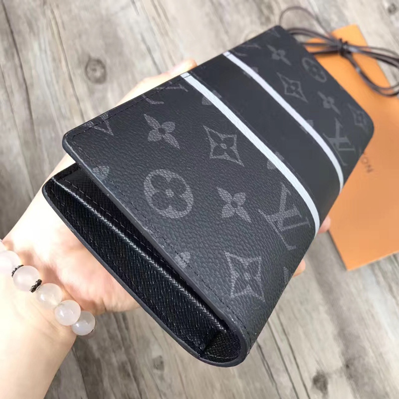 N64004 LV 2017藤原浩聯名閃電系列 BRAZZA 錢夾 LV西裝夾 LV長錢夾