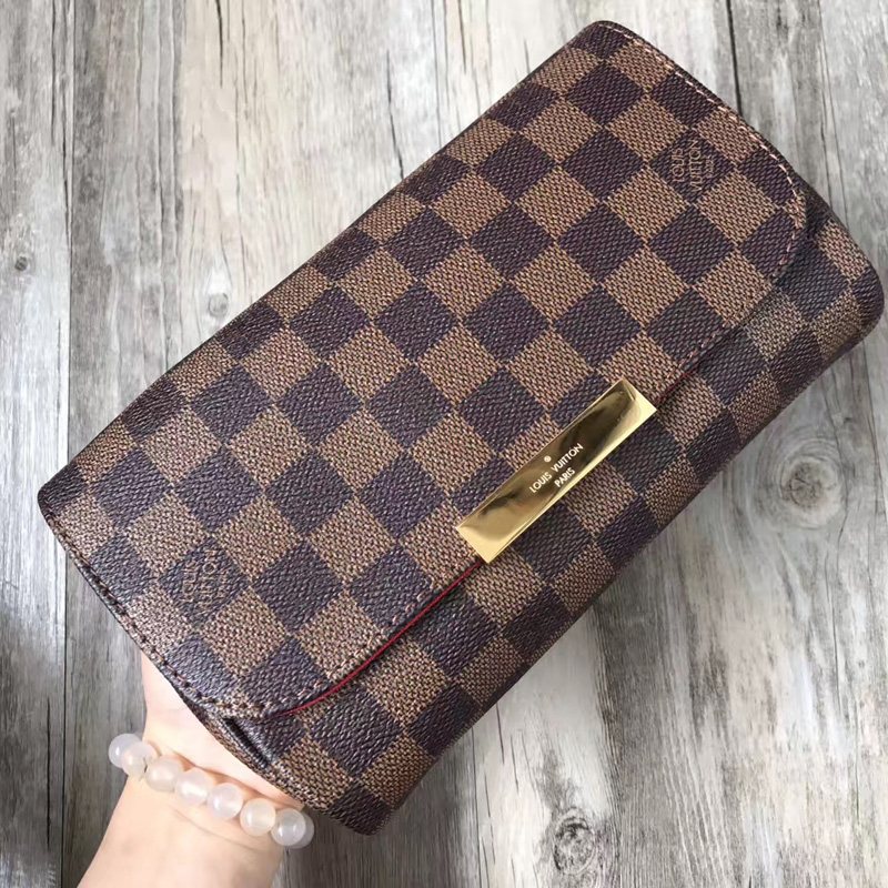 N41276 LV FAVORITE 小號手袋 LV Damier Ebene棋盤格 單肩斜挎包