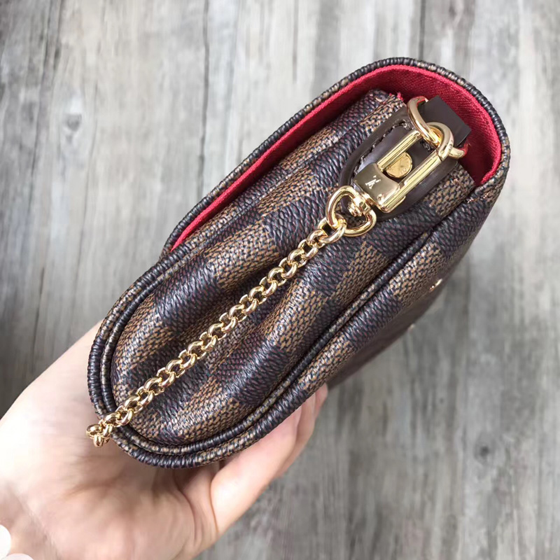 N41276 LV FAVORITE 小號手袋 LV Damier Ebene棋盤格 單肩斜挎包