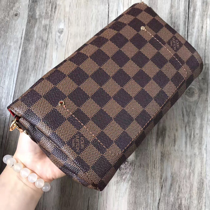 N41276 LV FAVORITE 小號手袋 LV Damier Ebene棋盤格 單肩斜挎包